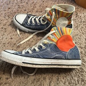 Mara Hoffman Mi Sun Converse High Top sneaker size 6.5